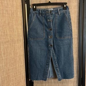 Denim skirt